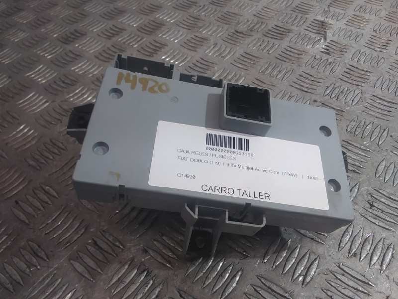 Recambio de caja reles / fusibles para fiat doblo (119) 1.9 8v multijet active com. (77kw) referencia OEM IAM 406626  