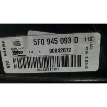 Recambio de piloto trasero izquierdo interior para seat leon (5f1) 1.2 tsi referencia OEM IAM 5F0945093D 5F0945093D 