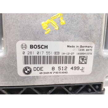 Recambio de centralita motor uce para bmw x1 (e84) 2.0 turbodiesel cat referencia OEM IAM 851249901 0281017551 