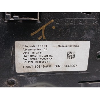 Recambio de cuadro instrumentos para ford focus lim. (cb8) ambiente referencia OEM IAM bm5t10849am bm5t10849am 