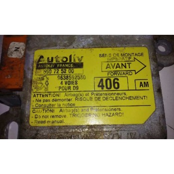 Recambio de centralita airbag para peugeot 406 berlina (s1/s2) srdt referencia OEM IAM 9638592580 9638592580 