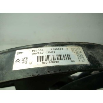 Recambio de electroventilador para peugeot 208 referencia OEM IAM 9801666680 T301719 