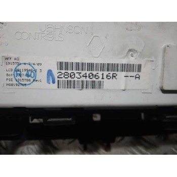 Recambio de pantalla multifuncion para renault laguna grandtour iii 2.0 dci diesel cat referencia OEM IAM 280340616R  
