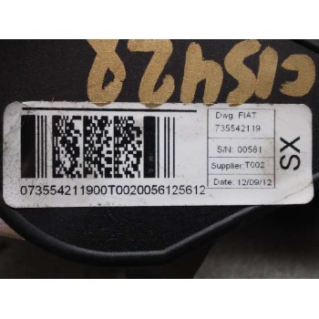 Recambio de cinturon seguridad delantero derecho para citroën nemo 1.3 hdi fap referencia OEM IAM 735542119  