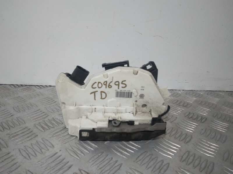 Recambio de cerradura puerta trasera derecha para volkswagen tiguan (5n2) advance bluemotion referencia OEM IAM 5N0839016G 6 PIN