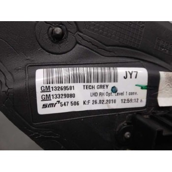 Recambio de retrovisor derecho para opel insignia berlina cosmo referencia OEM IAM 13269581 6 PINES GRIS