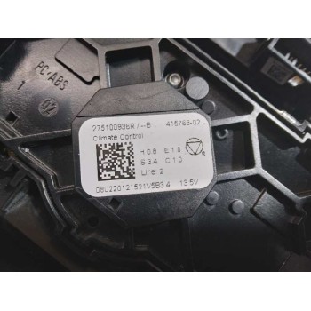 Recambio de mando climatizador para renault captur ii intens referencia OEM IAM 275100936R  