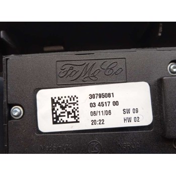 Recambio de mando elevalunas delantero izquierdo para volvo v50 familiar 1.8 cat referencia OEM IAM 30795081  4 TECLAS