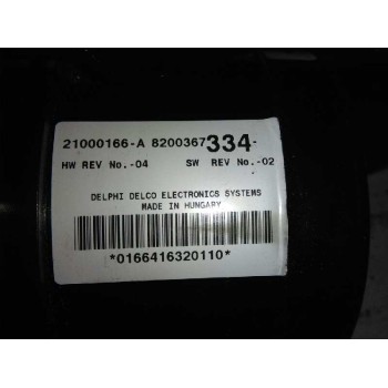 Recambio de mando climatizador para renault espace iv (jk0) dynamique referencia OEM IAM 8200367334 DE PUERTA DERECHA 