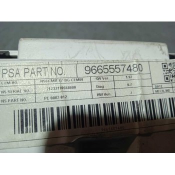 Recambio de cuadro instrumentos para citroën c5 berlina business referencia OEM IAM 9665557480 250 KM 6 RPM