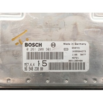 Recambio de centralita motor uce para peugeot 307 cc (s1) 1.6 referencia OEM IAM 9654823880 0261208301 