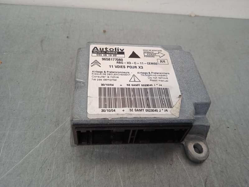 Recambio de centralita airbag para citroën c5 berlina attraction referencia OEM IAM 9658177080 603481900 