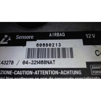 Recambio de centralita airbag para alfa romeo 156 sportwagon 1.9 jtd 8v progression referencia OEM IAM 60680213 60680213 