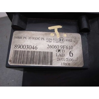 Recambio de faro izquierdo para nissan primera berlina (p11) 2.0 16v cat referencia OEM IAM 260609F610 89003046 FALTA TAPA