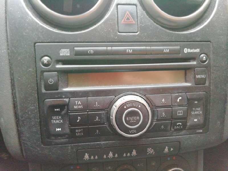 Recambio de sistema audio / radio cd para nissan qashqai (j10) acenta referencia OEM IAM 28185JD00A  