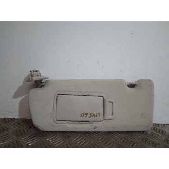 Recambio de parasol izquierdo para renault captur ii intens referencia OEM IAM 964019730R CON LUZ 