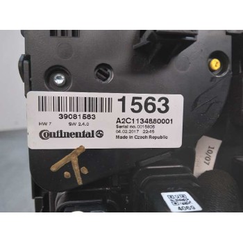 Recambio de mando climatizador para opel mokka x selective start/stop referencia OEM IAM 39081563  
