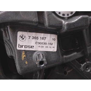 Recambio de elevalunas trasero izquierdo para bmw serie 5 berlina (g30) referencia OEM IAM 7365167 NUEVO MECANISMO + PANEL