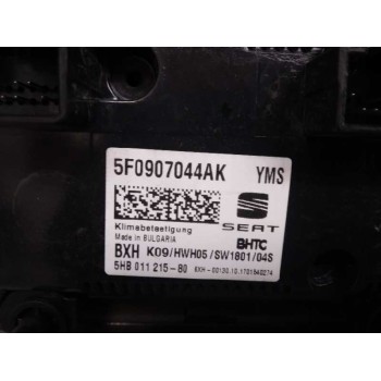 Recambio de mando climatizador para seat leon (5f1) cupra 300 referencia OEM IAM 5F0907044AK  