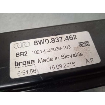 Recambio de elevalunas delantero derecho para audi a4 berlina (8w2) sport edition referencia OEM IAM 8W0837462 ELECTRICO CONFORT