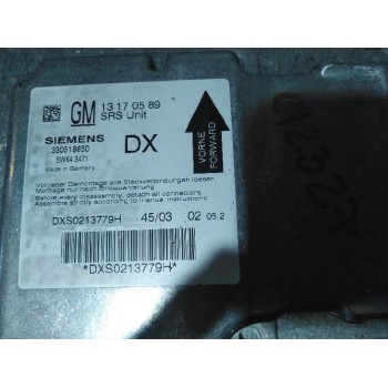 Recambio de centralita airbag para opel vectra c berlina comfort referencia OEM IAM 13170589  