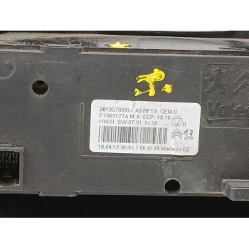 Recambio de mando climatizador para peugeot 2008 (--.2013) referencia OEM IAM 98195706xu  
