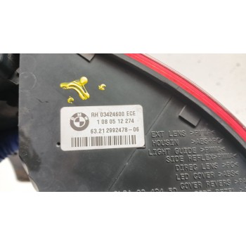 Recambio de piloto trasero derecho para bmw x1 (e84) sdrive 18 d referencia OEM IAM 63212992478 03424600 