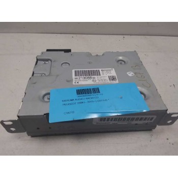 Recambio de sistema audio / radio cd para peugeot 2008 (--.2013) referencia OEM IAM 9821908880  