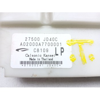 Recambio de mando climatizador para nissan qashqai i (j10, nj10) 2.0 referencia OEM IAM 27500JD40C  