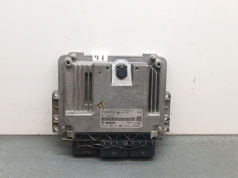 Recambio de centralita motor uce para ford transit courier combi trend referencia OEM IAM et7112a650sc 0281032351 