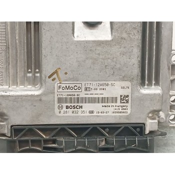 Recambio de centralita motor uce para ford transit courier combi trend referencia OEM IAM et7112a650sc 0281032351 