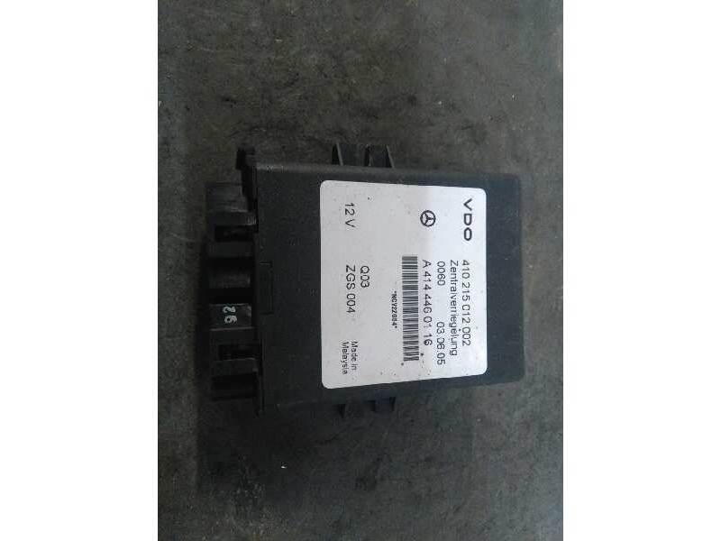 Recambio de centralita cierre para mercedes-benz vaneo (w414) furgoneta compacta 1.7 cdi diesel cat referencia OEM IAM A41444601