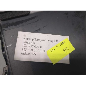 Recambio de guantera para skoda octavia berlina (1z3) active referencia OEM IAM 1Z1857097H 1Z1857097H47H RAYADA