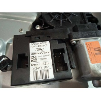Recambio de elevalunas trasero derecho para ford c-max (cb3) ambiente referencia OEM IAM 7M51R24994DB 7M51R045H22A 7M5T14B534CC