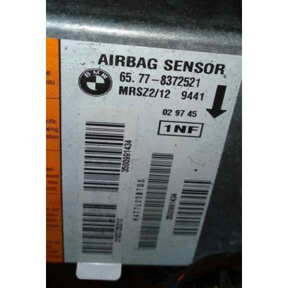 Recambio de centralita airbag para bmw serie 5 berlina (e39) 525tds referencia OEM IAM 65778372521  