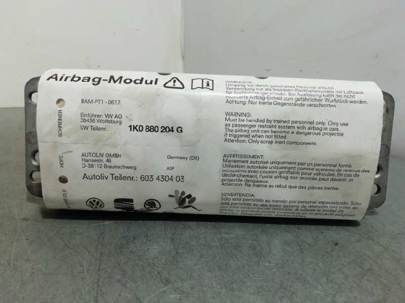 Recambio de airbag delantero derecho para volkswagen golf v berlina (1k1) 1.9 tdi referencia OEM IAM 1K0880204G  
