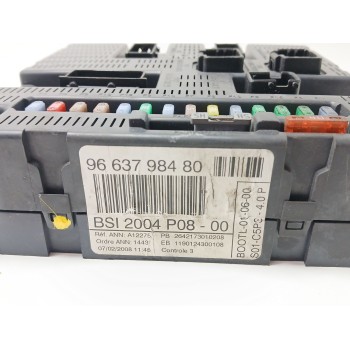 Recambio de centralita bsi para citroën c4 coupé (la_) 1.6 hdi referencia OEM IAM 9663798480  